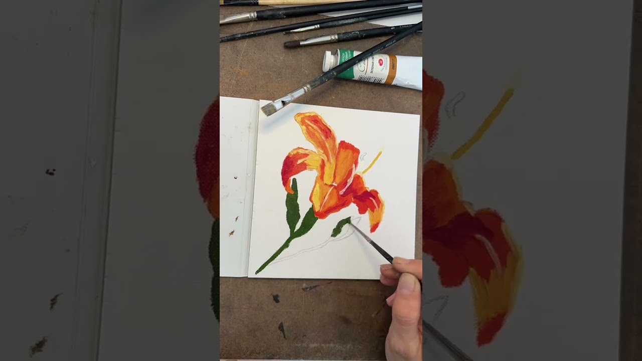 Yağlıboya #artwork #oilpaintingart #yağlıboya #art #flowers #oilpaintinglandscape #painting #keşfet