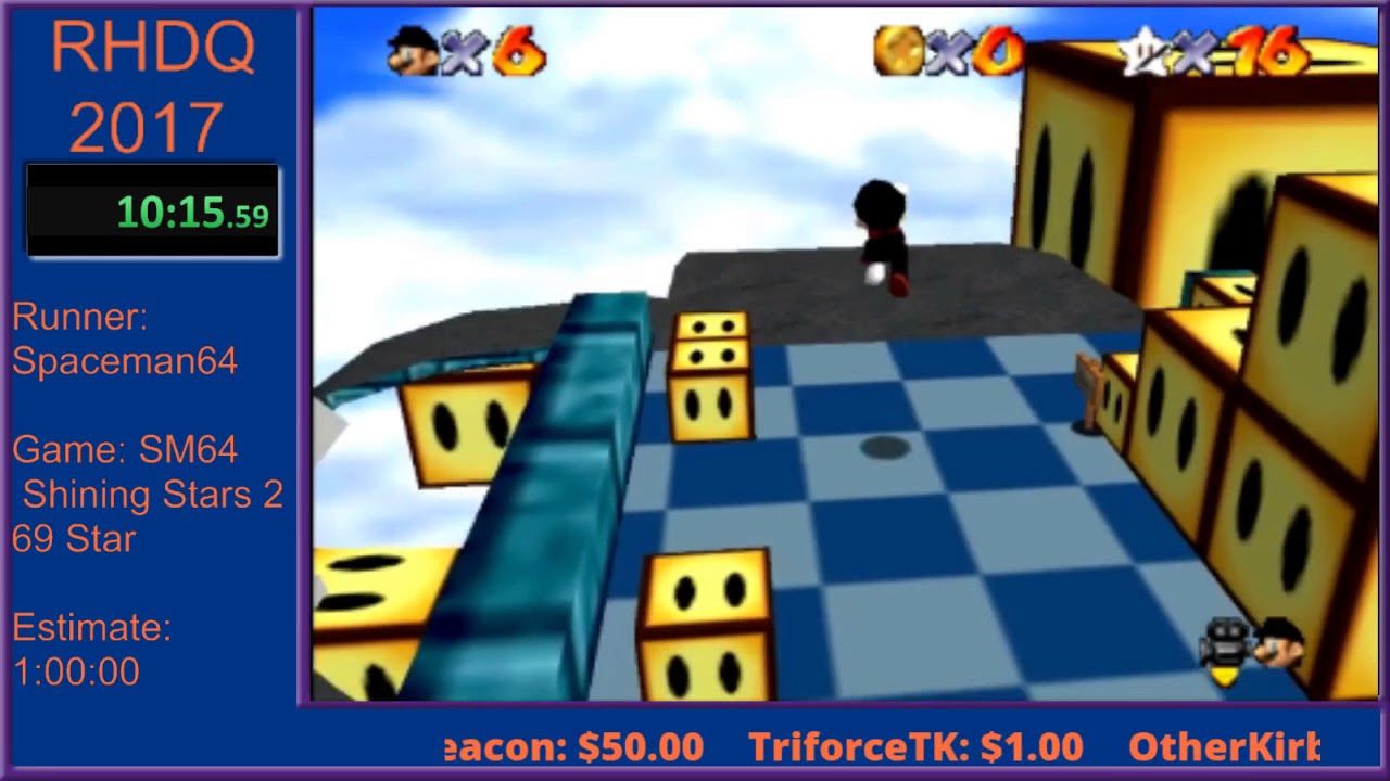 SM64 Shining Stars 2: Mirror Madness - 69 Star In 54:57 By SpaceMan64