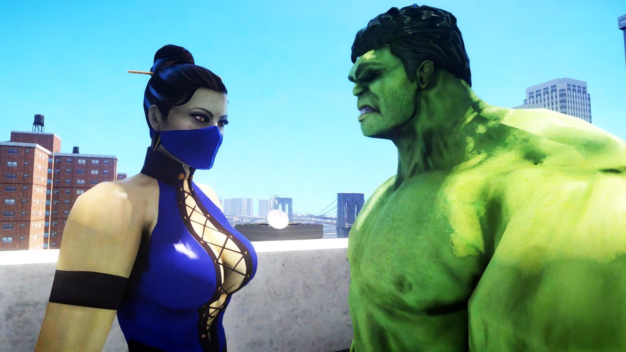 HULK VS KITANA (Mortal Kombat)