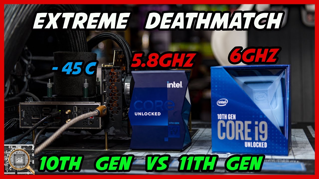 Extreme Gaming:  6GHz 10900K Beaten by the 11900K at 5.8GHz