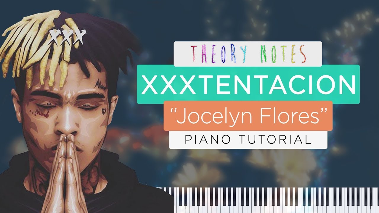 How to Play XXXTENTACION - Jocelyn Flores ft. Potsu & Shiloh Dynasty | Theory Notes Piano Tutorial