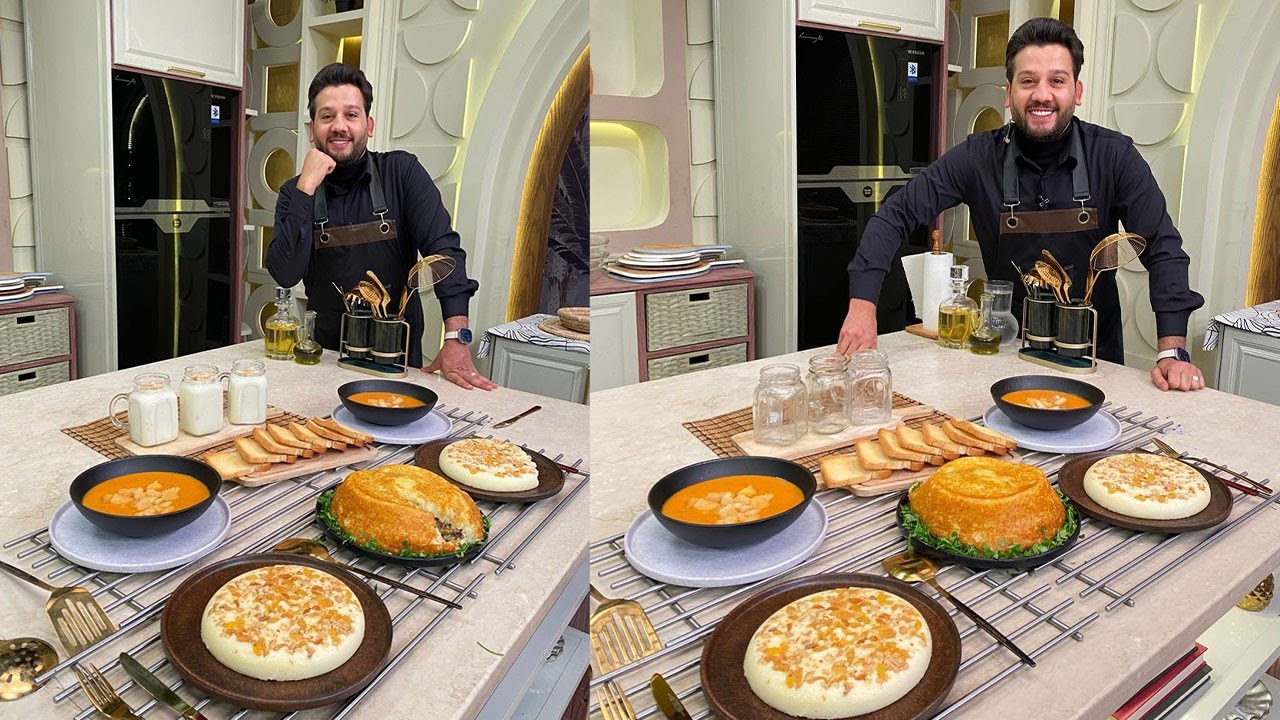 المطعم مع الشيف محمد حامد | بطاطس الحلة - شوربة الطماطم - ليالي لبنان - السحلب