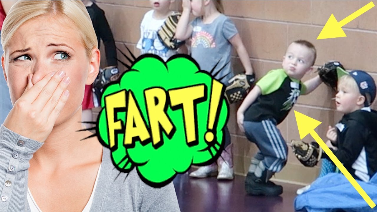 😂💨HILARIOUS LITTLE BOY FARTS ON BASEBALL COACH!😷⚾️