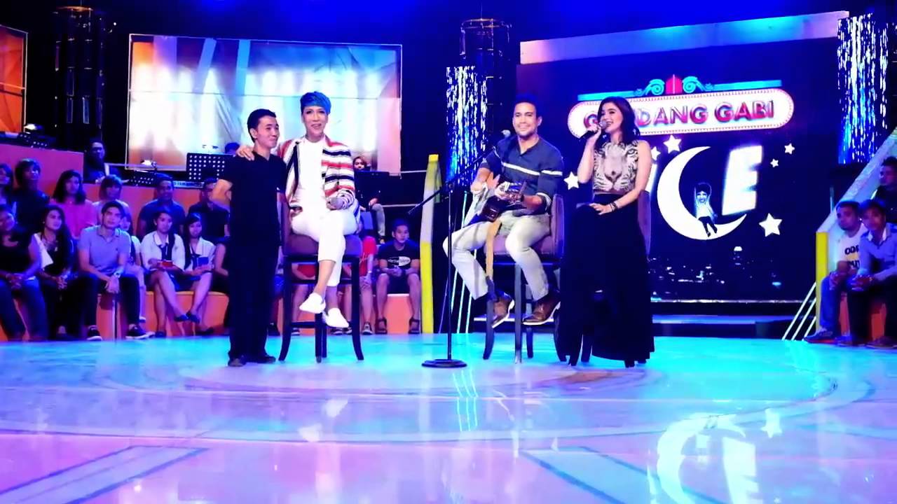 Anne Curtis and Sam Milby duet on Gandang Gabi Vice