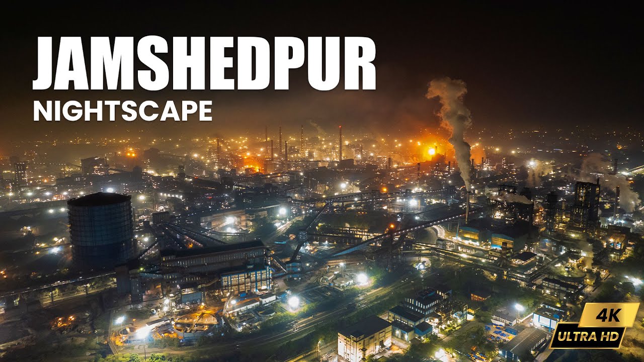 Tatanagar Steel City: A Modern Marvel in the Heart of Jamshedpur | 4K Drone Footage