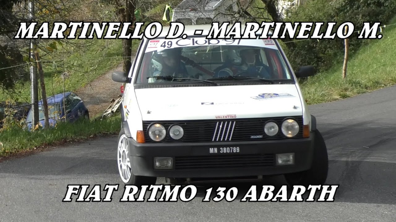 REVIVAL VALPANTENA 2022 | MARTINELLO D. - MERTINELLO M. | FIAT RITMO 130 ABARTH