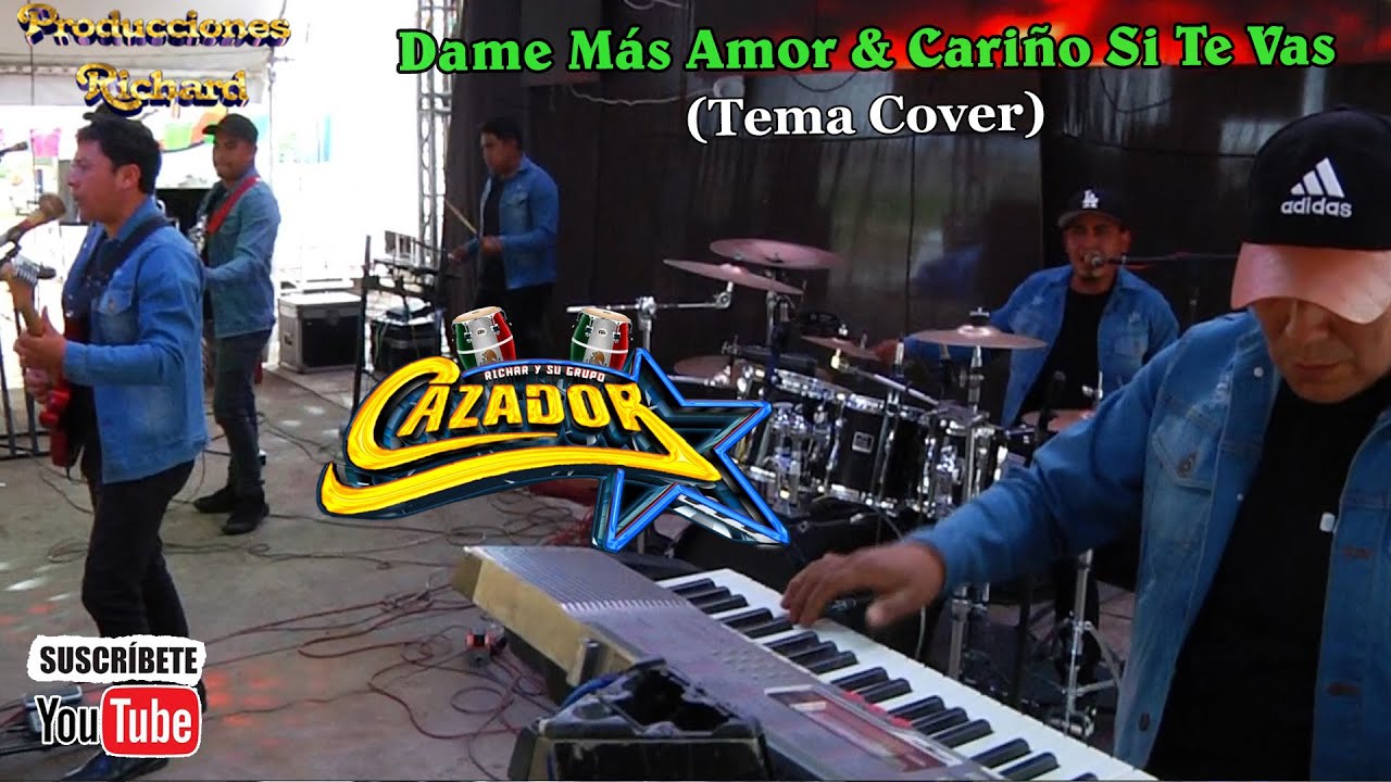 Grupo Cazador || Dame Mas Amor & Cariño Si Te Vas || Feria Libres Puebla