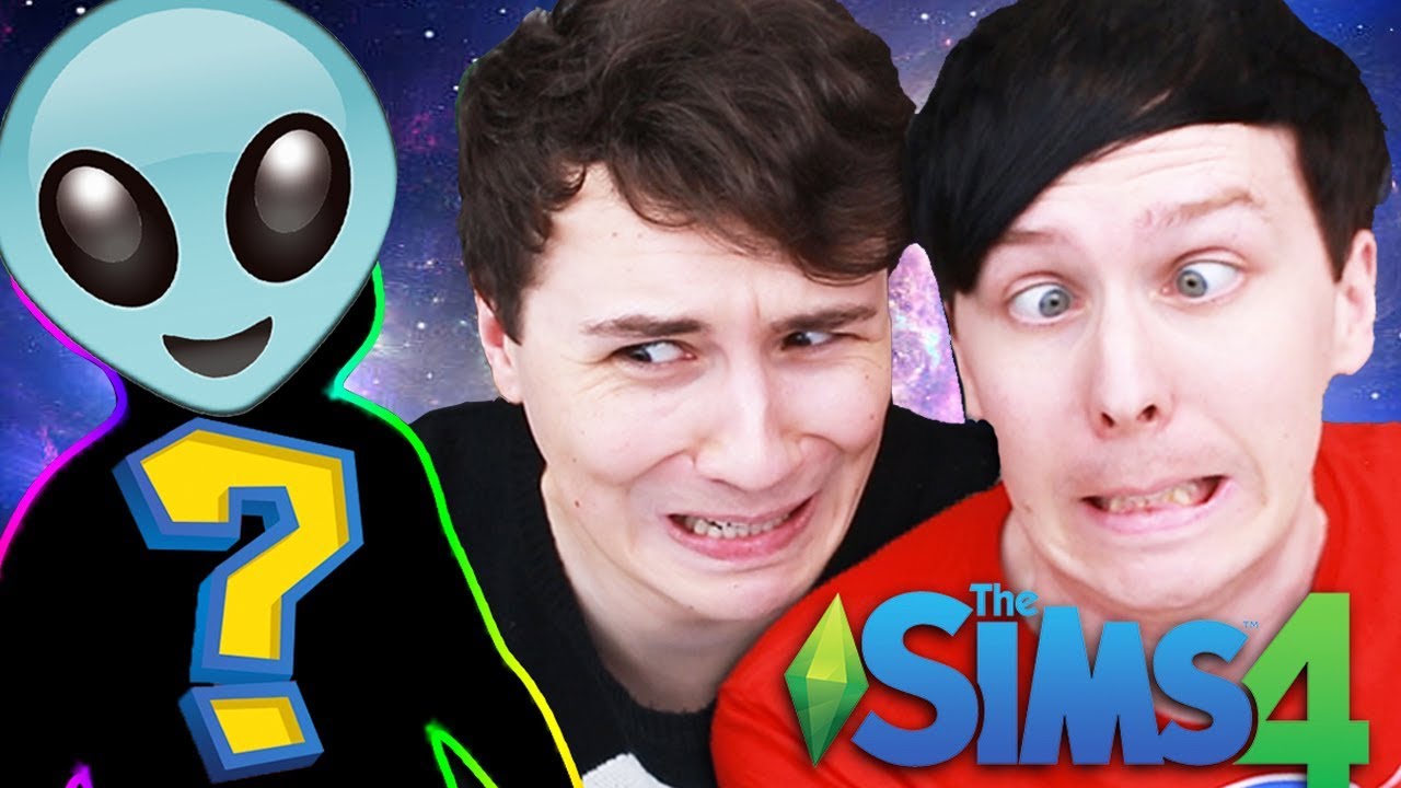 OUR ALIEN BABY IS GROWING! - Dan and Phil Play: Sims 4 #44