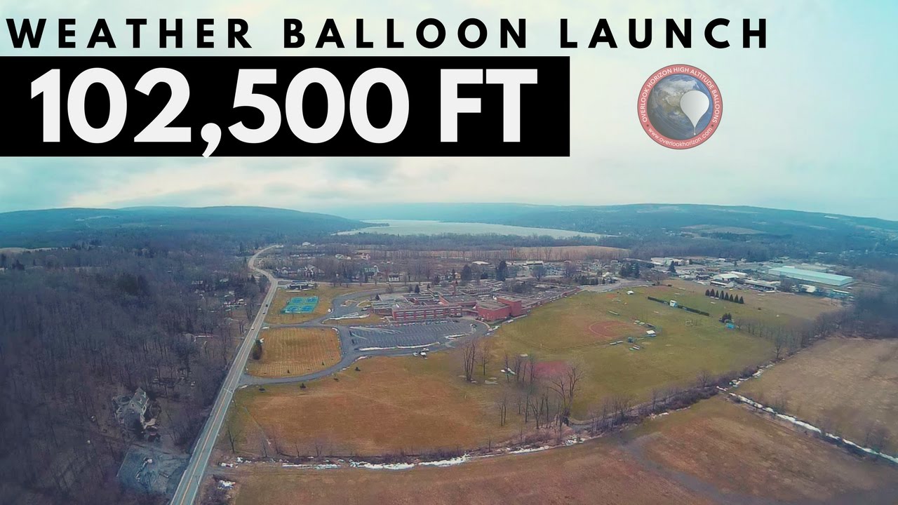 GoPro High Altitude Weather Balloon Launch