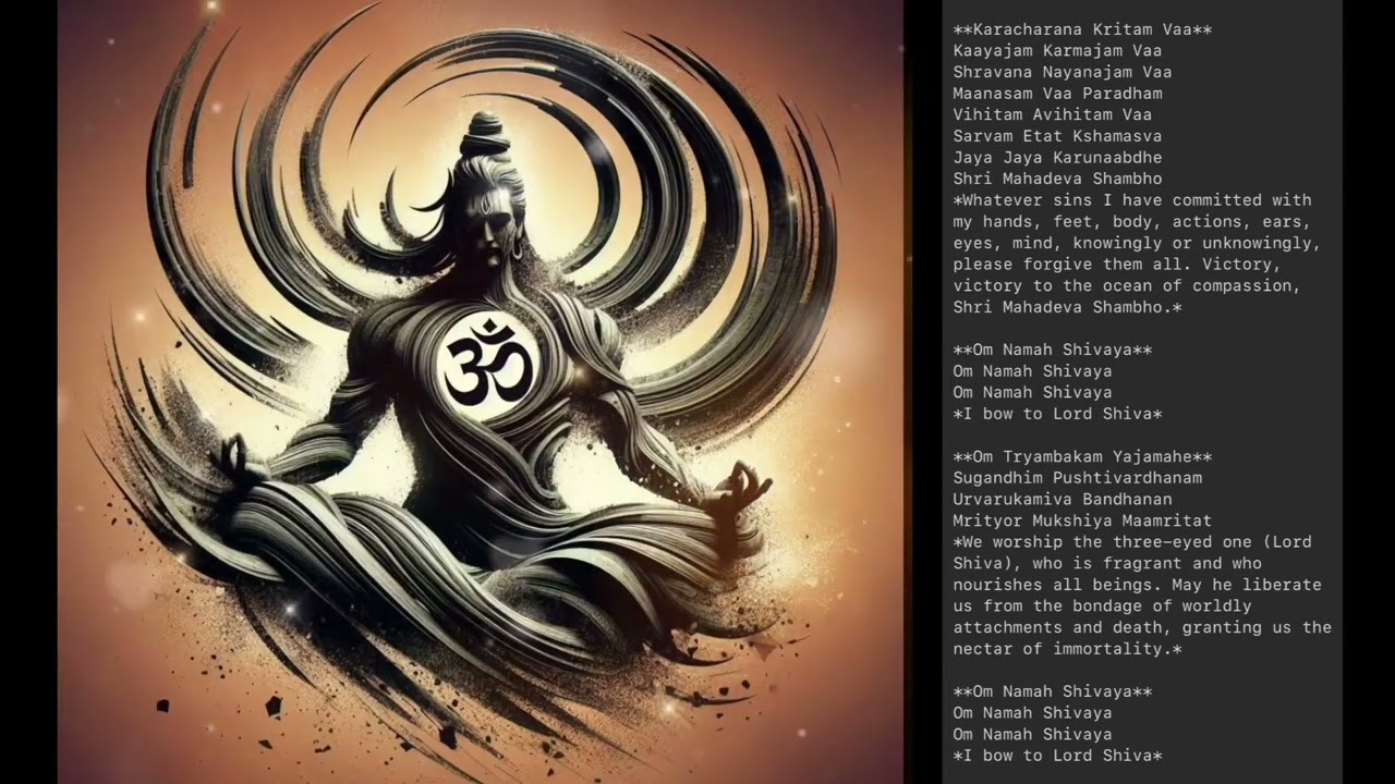 AUM NAMAH SHIVAYA / 🌺🌸🌺💛🕉️💛🌺🌸🌺