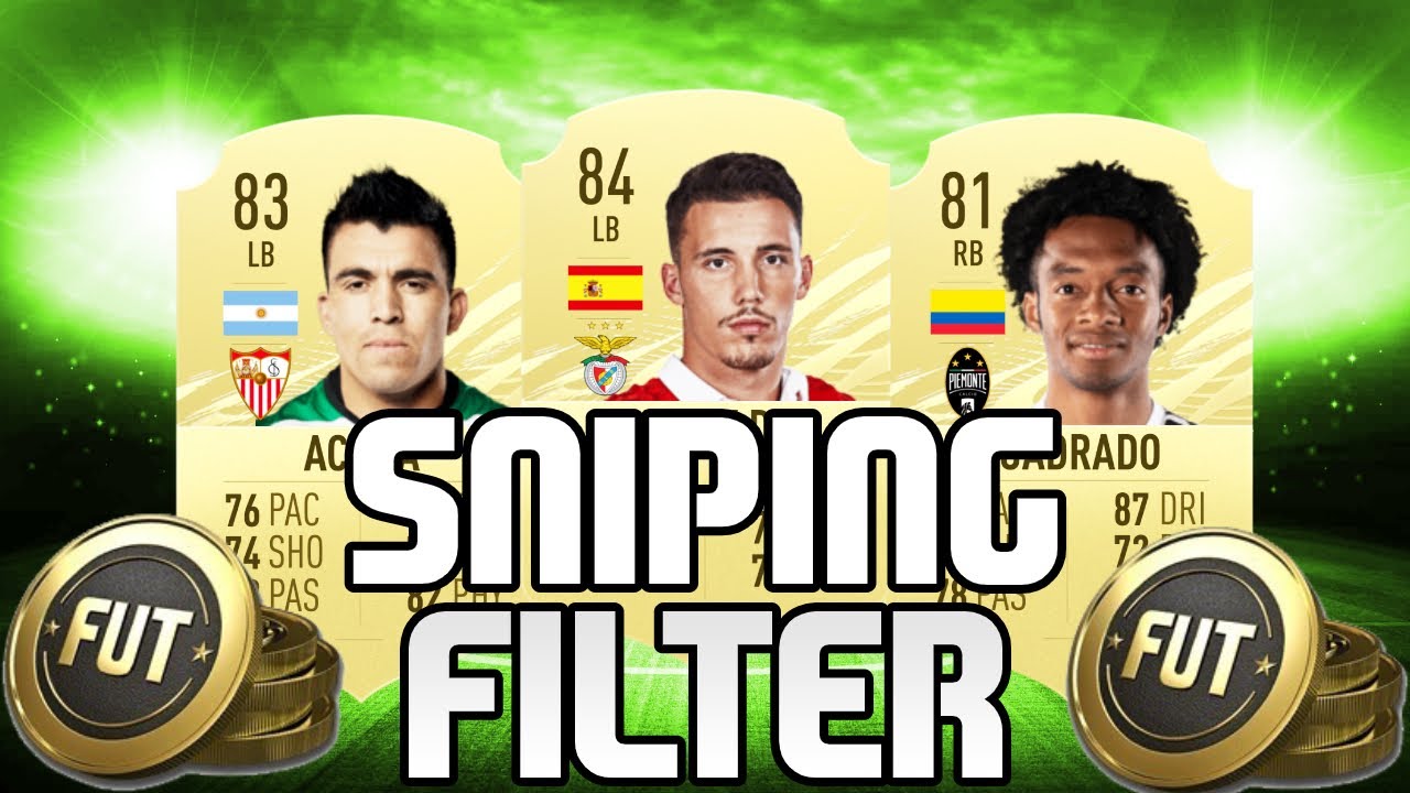 INCREDIBLY EASY SNIPING FILTERS! WIN EVERY SNIPE - FIFA 21