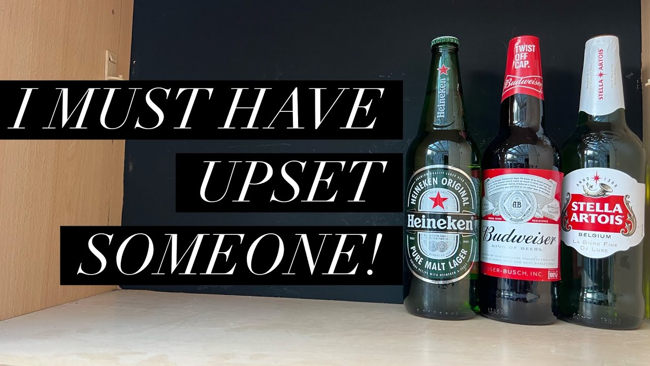 Budweiser Vs Stella Artois Vs Heineken Lager , Tesco 3 For £6.50 Lager Deal