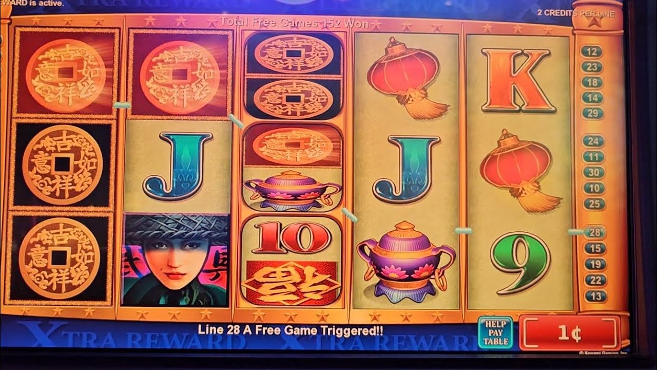 China Mystery slot machine #casino #konami #slots