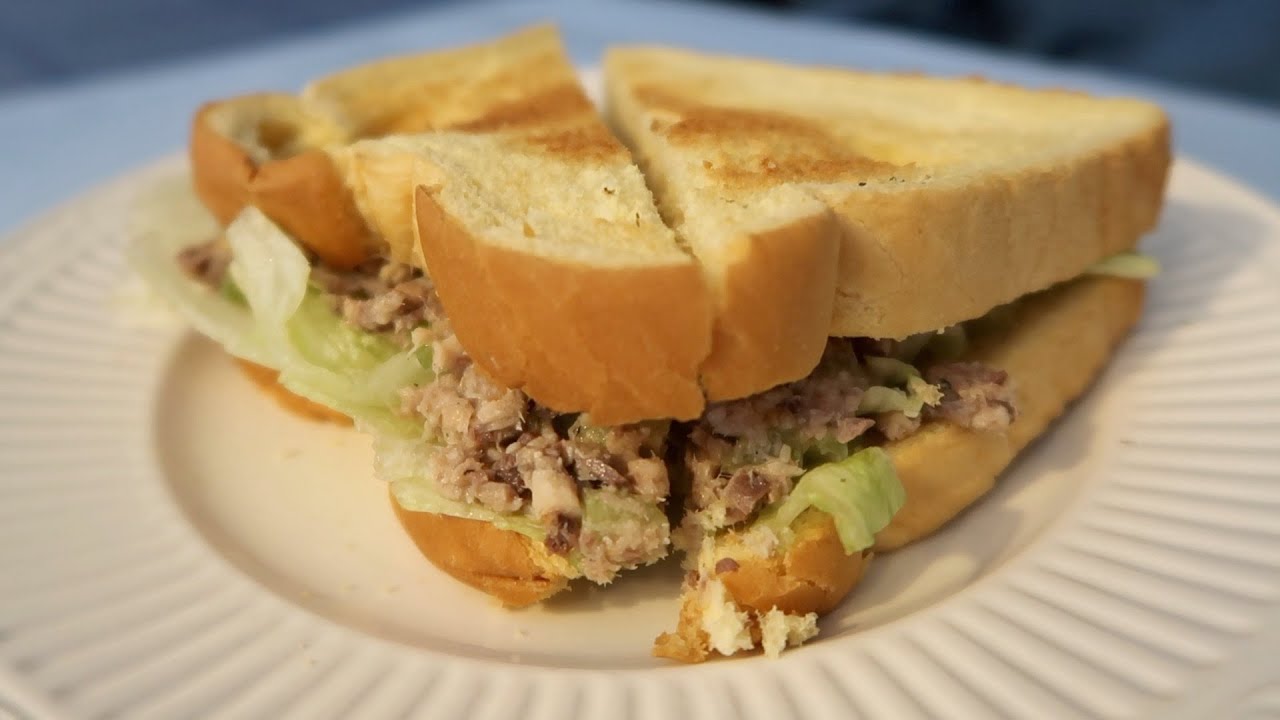 Sardine Salad Sandwich Recipe - Depression Era Recipe - Budget Meal