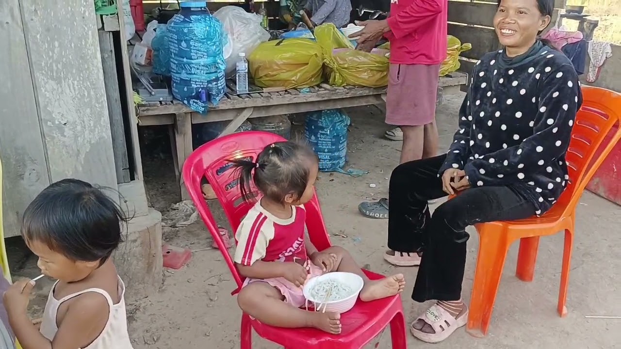 លេចមុខប្អូនភាពក្នុងថ្ងៃទម្លាក់ចង្ក្រានកូនស្រីយុទ្ធ