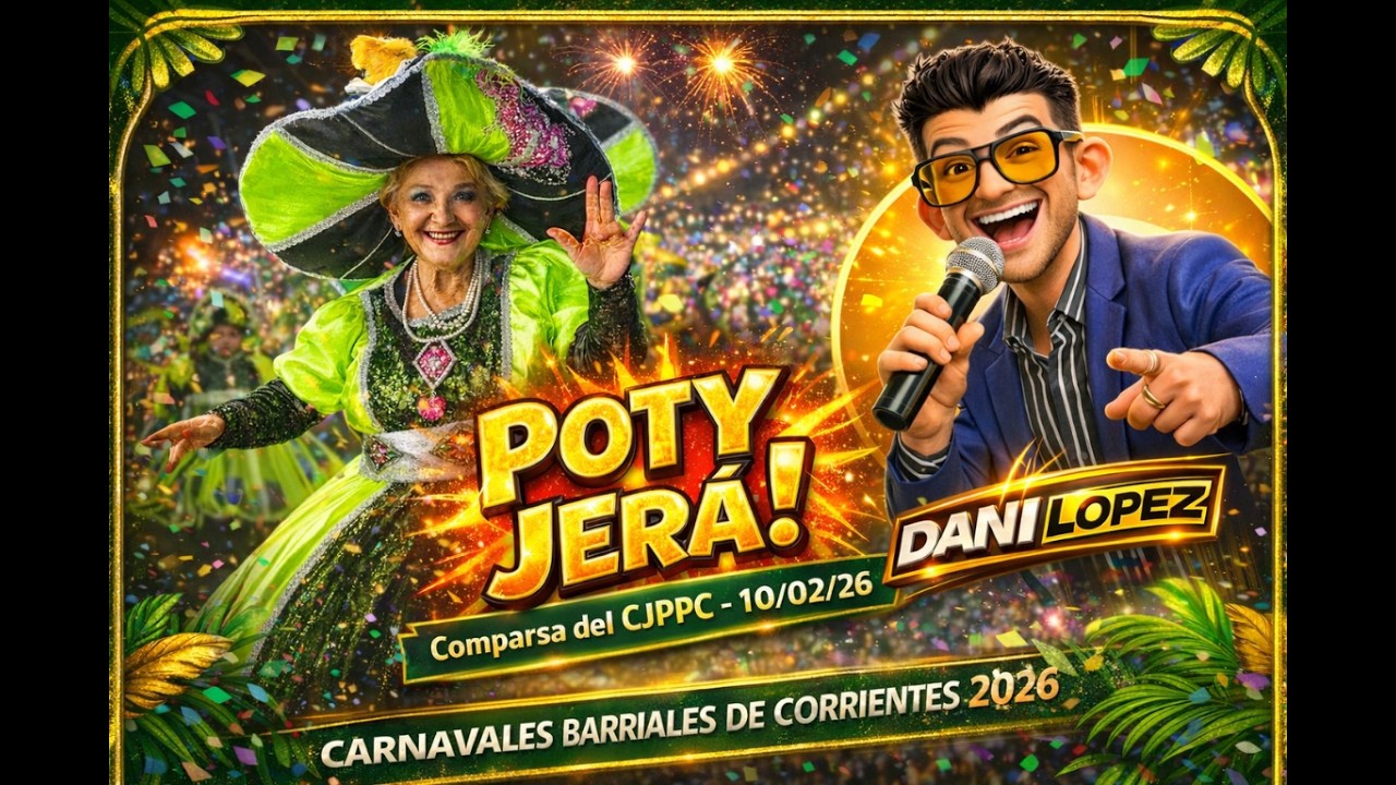 POTY JERÁ ✨ La Comparsa del Centro de Jubilados brilló en el Carnaval Barrial de Corrientes