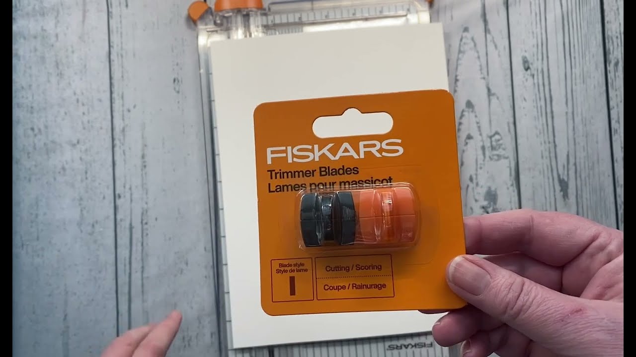 Demo Using Fiskar Scoring Blade