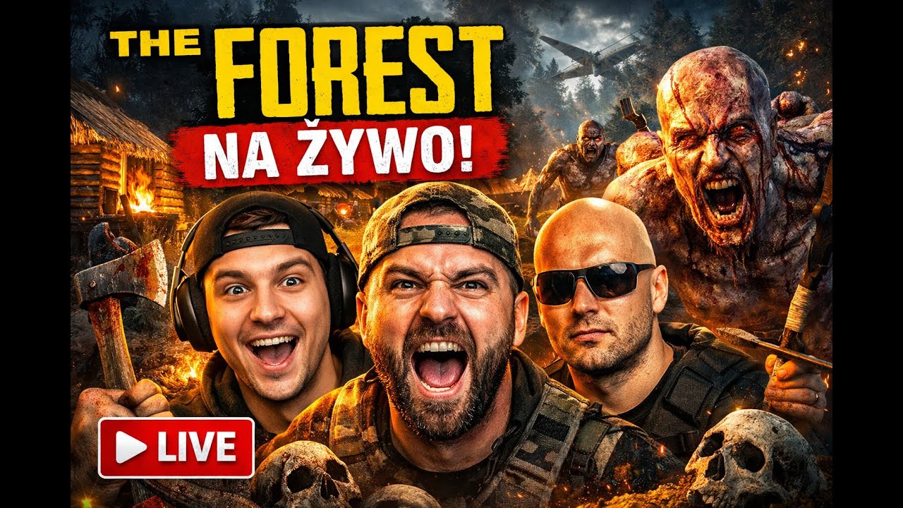 The Forest - Ten las nas zmienia...|LIVE|Pogaduchy z widzami|Wpadnij pogadać
