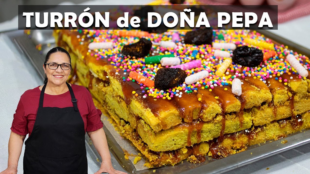 💥Cómo hacer TURRÓN DOÑA PEPA (Casero) - Receta Fácil | Victoria Abanto
