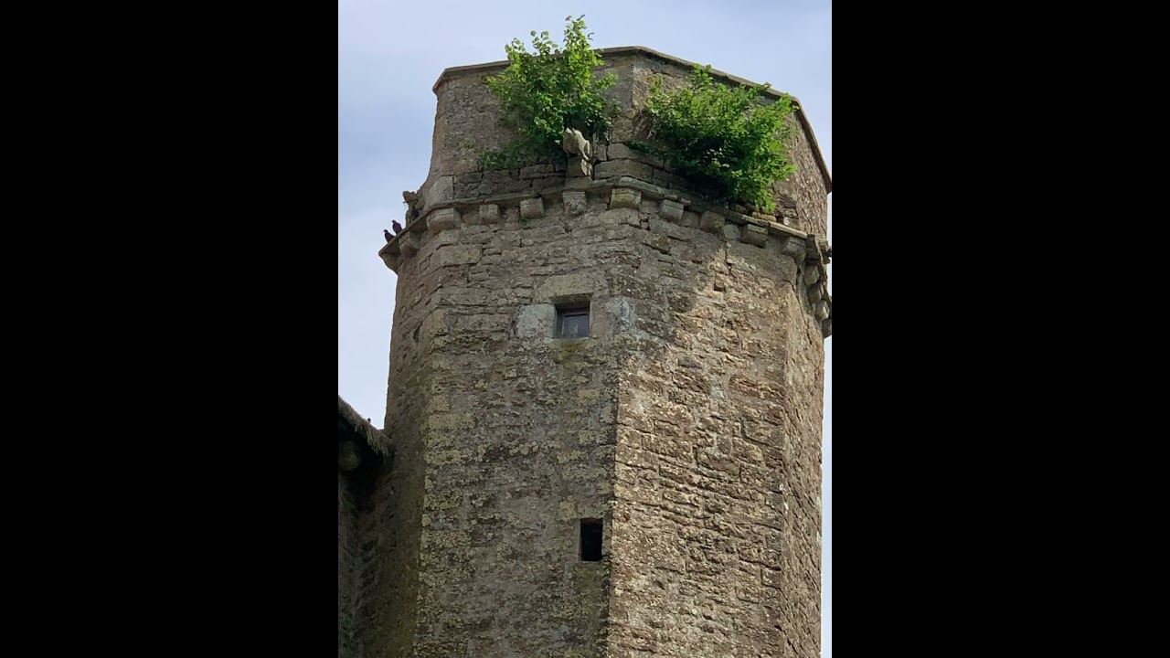 Thizy , son château et son église.