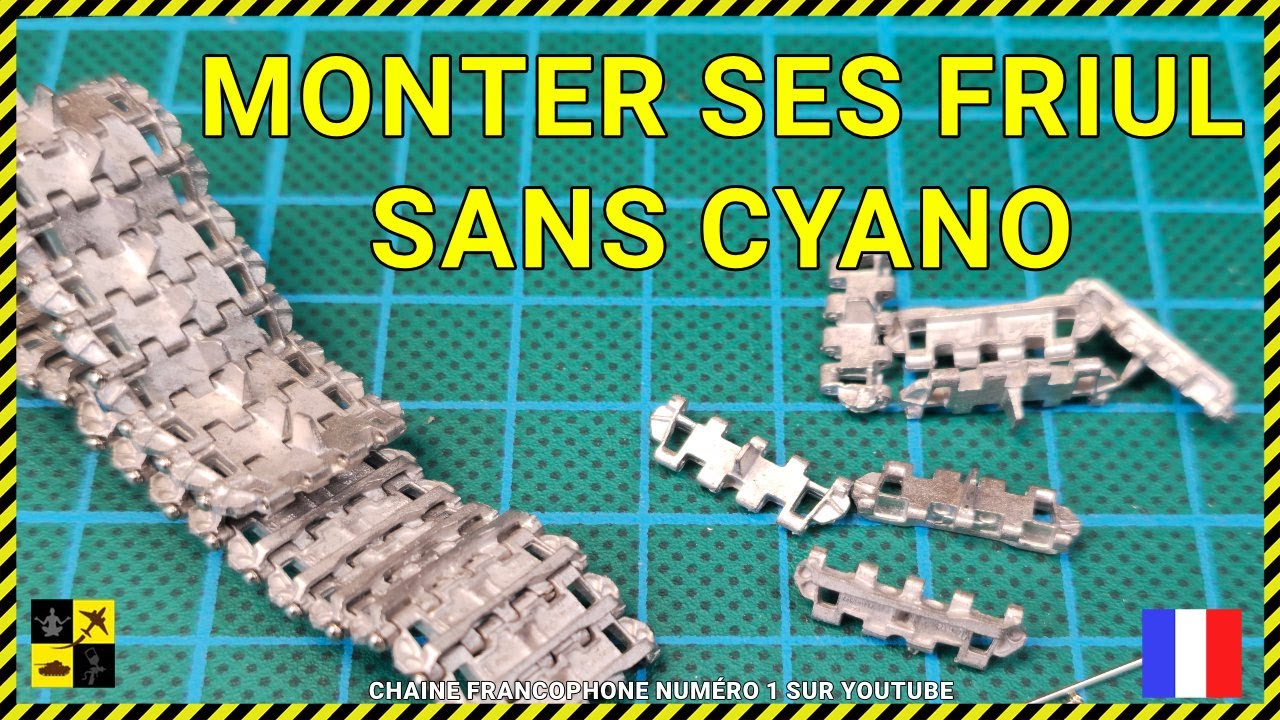 ▶️ Tuto: Monter ses chenilles Friul sans cyano