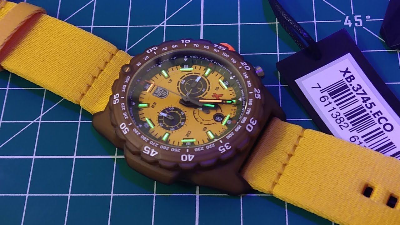 Luminox XB.3745.ECO Bear Grylls Survival ECO Master #tide Yellow