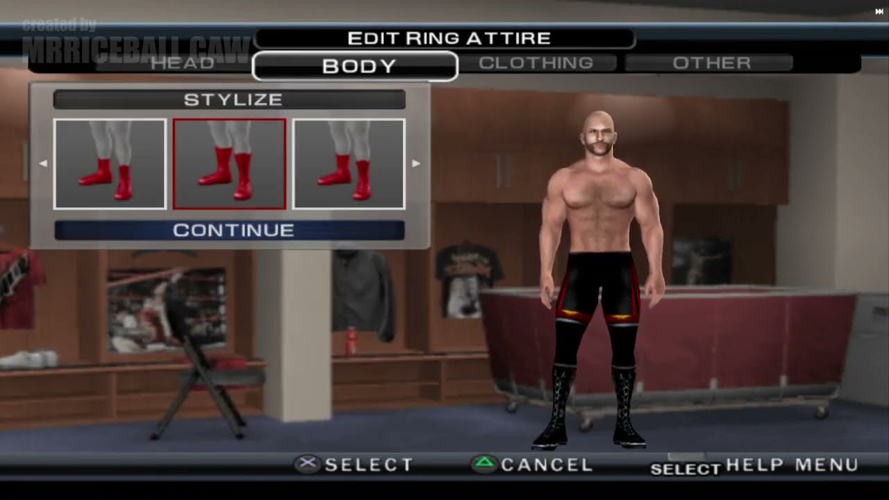 Cesaro AEW / Claudio Castagnoli AEW CAW Formula | SVR2011 CAW PS2 PSP MRRICEBALL CAW FORMULA