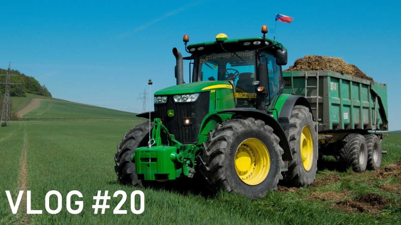 FarmVlog #20 - Odvoz hnoje a navážení slámy