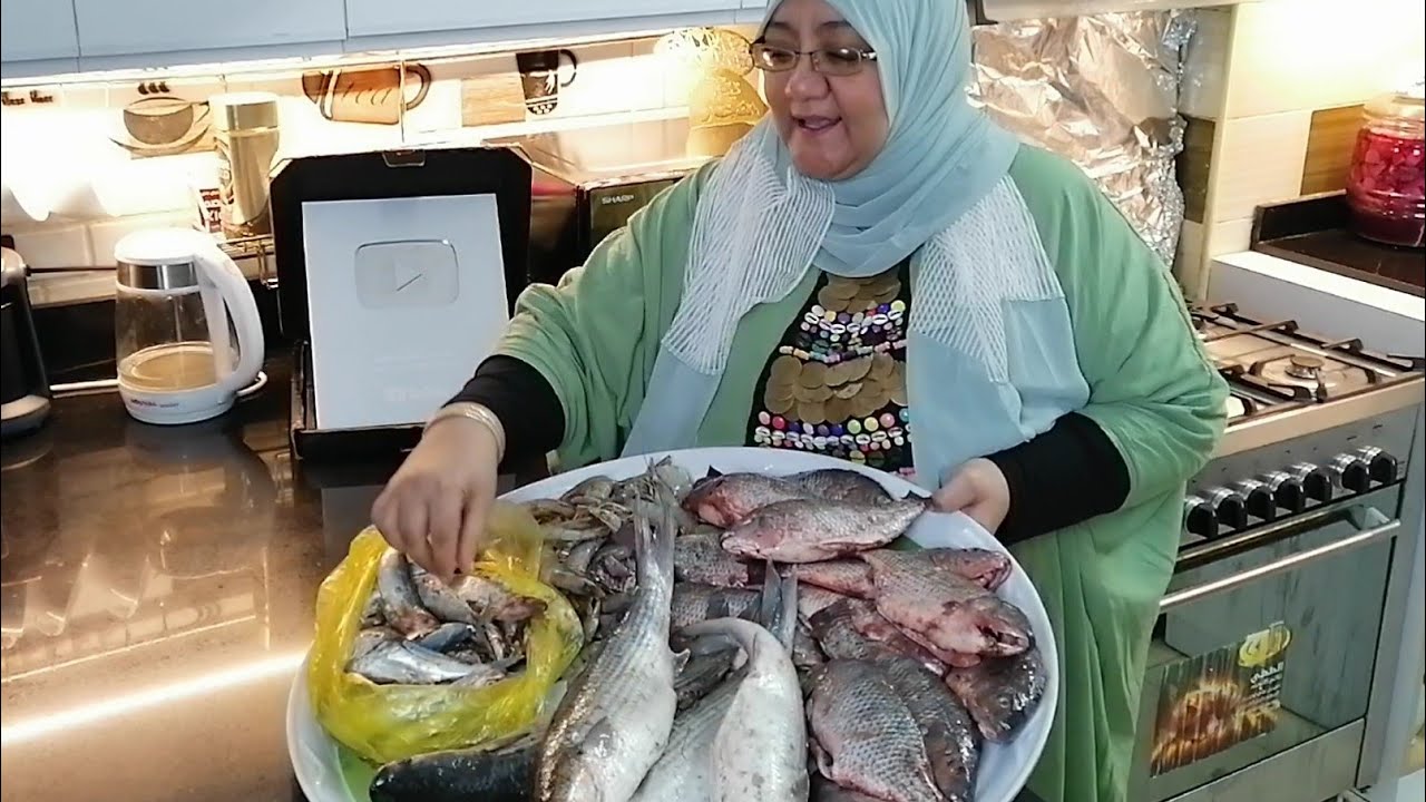 عزومة سمك كلها فسفور كلها من خيرات البحر