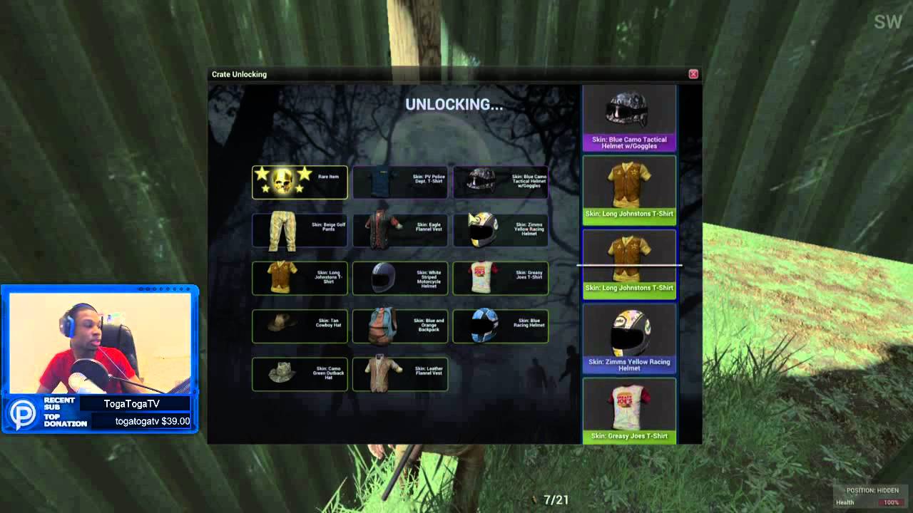 H1Z1 - Opening Crates