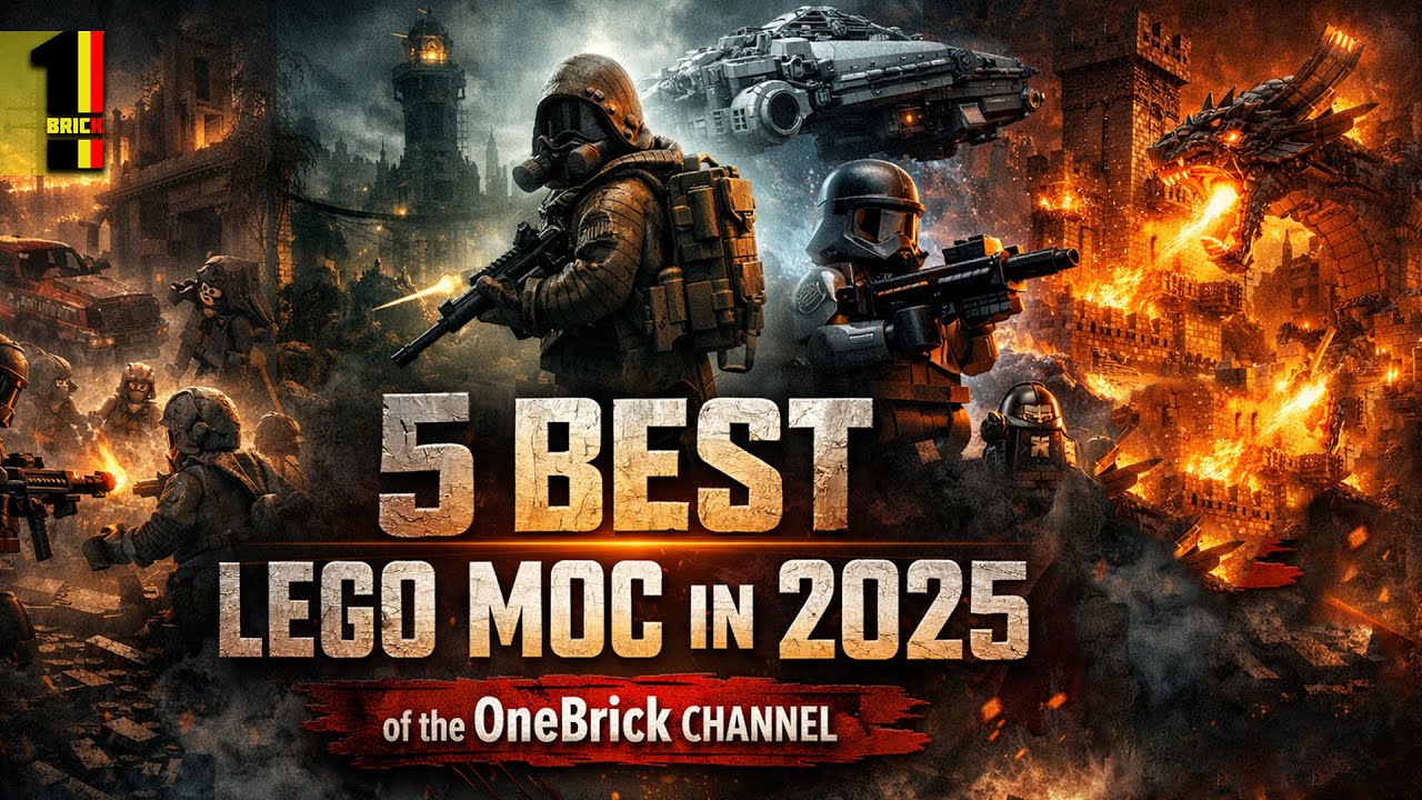 5 Best Lego MOC in 2025 of the OneBrick channel
