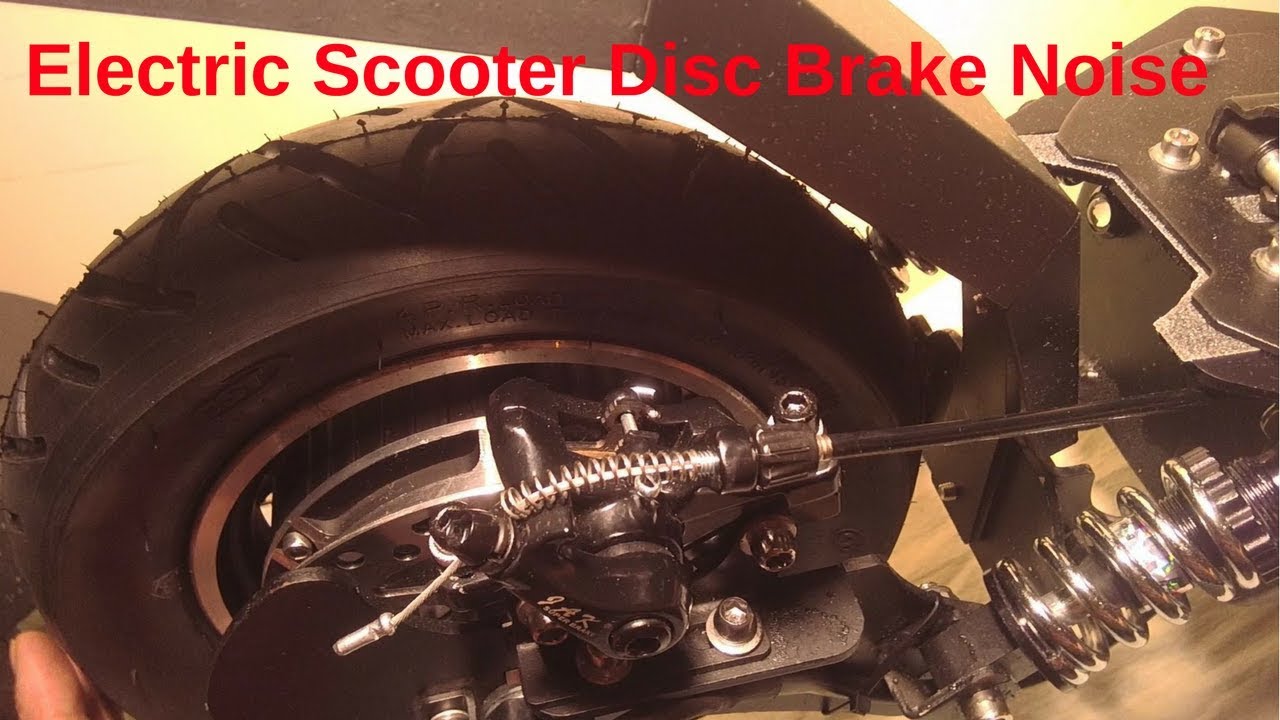 Adjusting Noisy Disc Brakes on an Electric Scooter