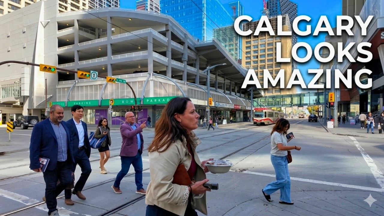 Calgary Looks Amazing in Summer 🇨🇦 | Downtown 4K Walk
