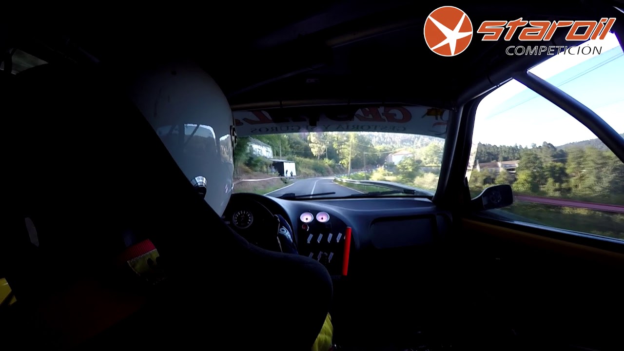 Onboard Jacobo Andujar - Subida A Estrada 2018 / Peugeot 106 / 3ª Manga oficial