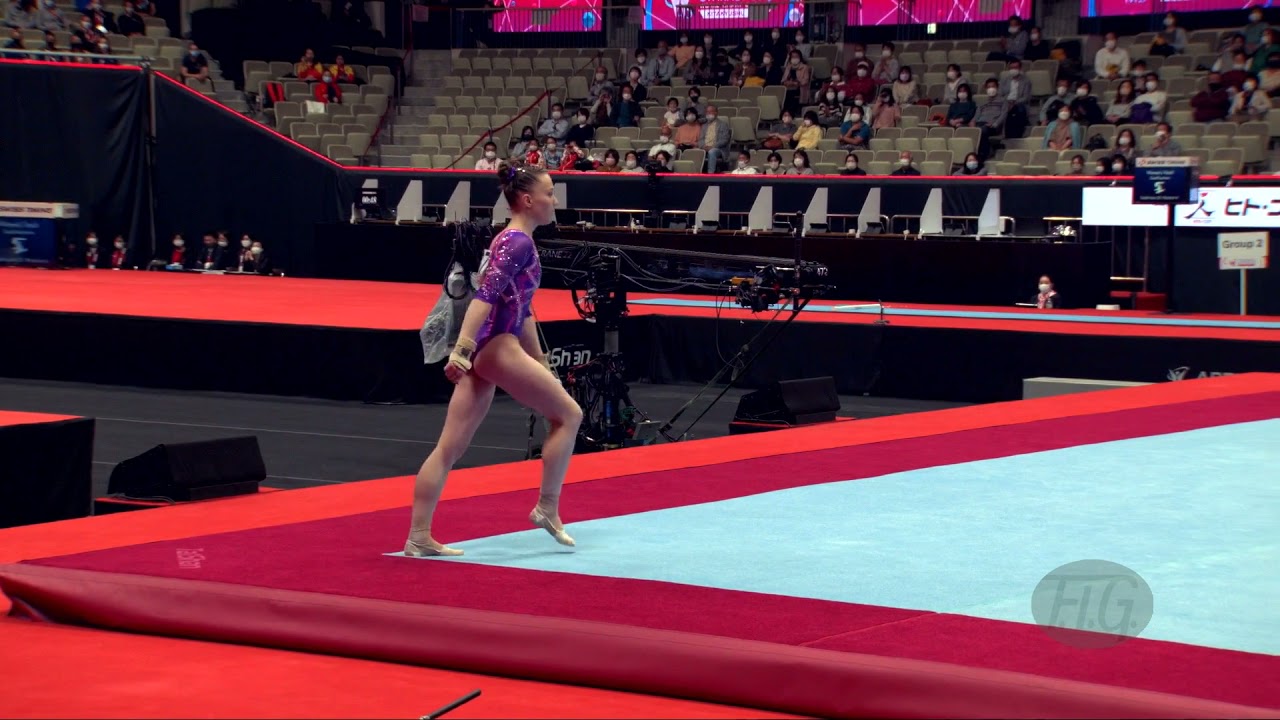 URAZOVA Vladislava (RGF) - 2021 Artistic Worlds, Kitakyushu (JPN) - Qualifications Floor Exercise