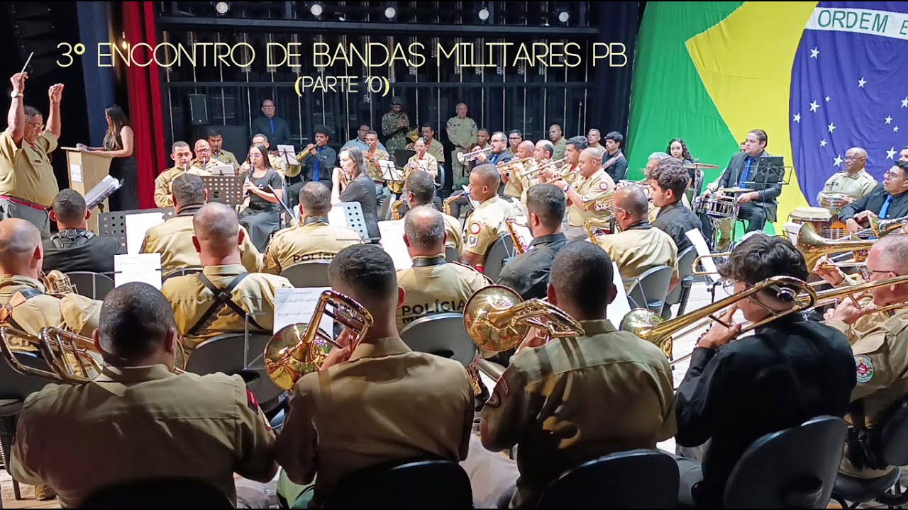 [pt.10] SELEÇÃO ZÉ RAMALHO - 3° Encontro de BANDAS MILITARES 2025