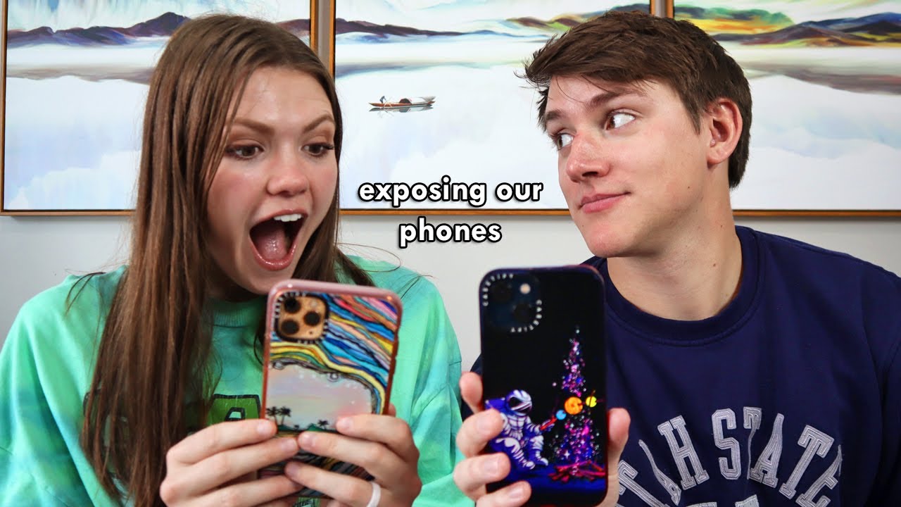 Husband vs Wife What's on our iPhone!