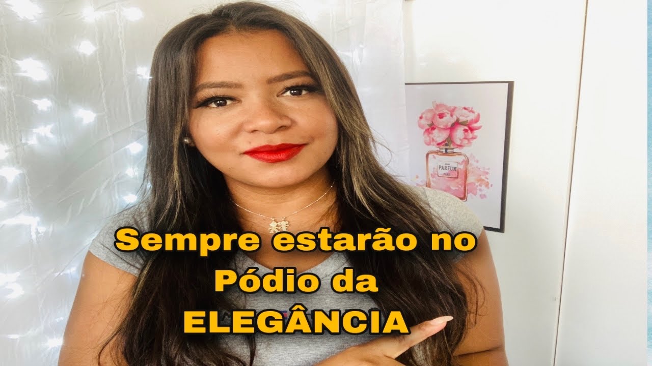 Sempre serão referência de ELEGÂNCIA e CHIQUEZA
