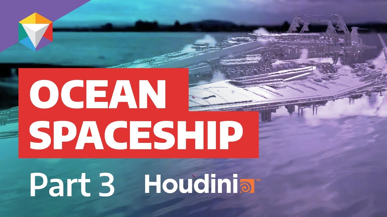 Spaceship Surfacing from the Ocean Part 3