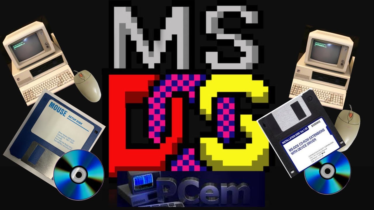 MS-DOS 6.22#2-  Installing CD-ROM And Mouse Support Drivers