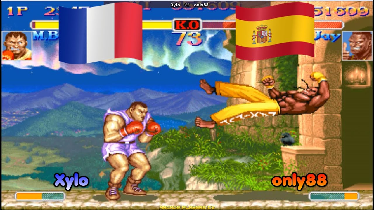 Super Street Fighter 2 Turbo ➤ Xylo (France) vs only88 (Spain) 超级街霸2X