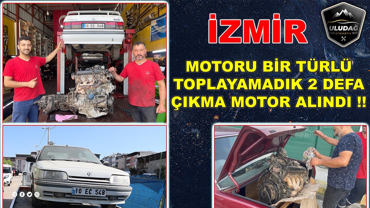 RENAULT 21 CONCORDE 2.0 MOTOR REKTİFİYE (YENİ YAPILMIŞ MOTOR BİTİK ÇIKTI | ÇIKMA MOTOR ALDIK ! )