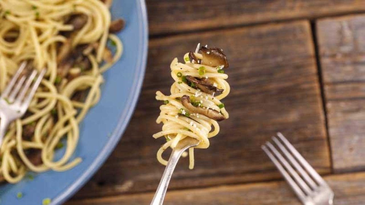 Drunken Mushroom Spaghetti