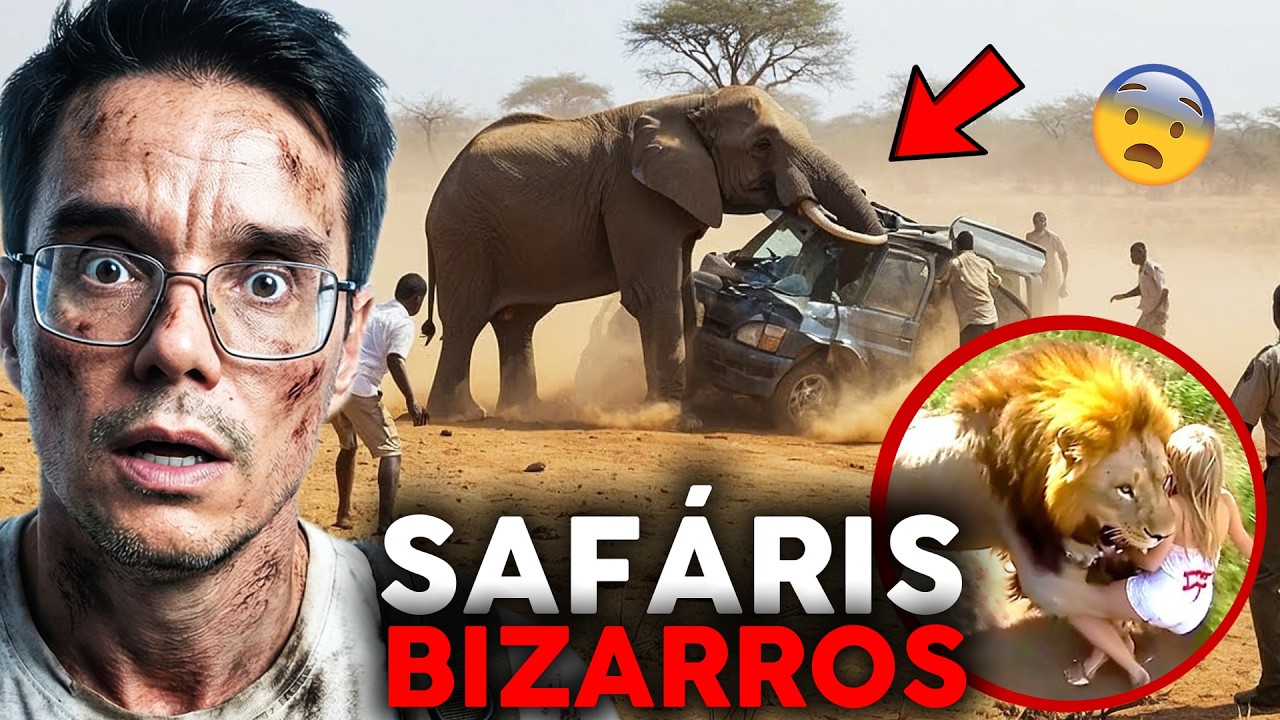 SAFÁRIS NA ÁFRICA QUE DERAM HORRIVELMENTE ERRADO (é assustador) - Peter Reage
