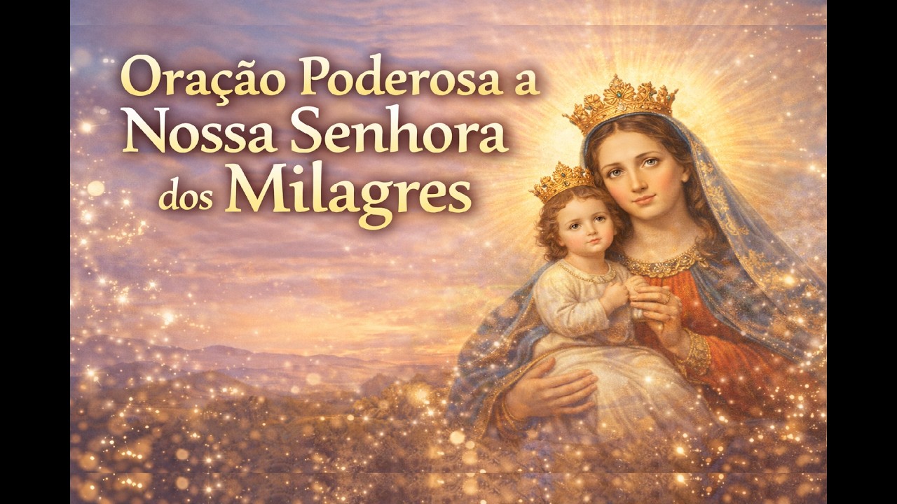 Oração Poderosa a Nossa Senhora dos Milagres 🙏 Receba Graça, Proteção e um Milagre na Sua Vida