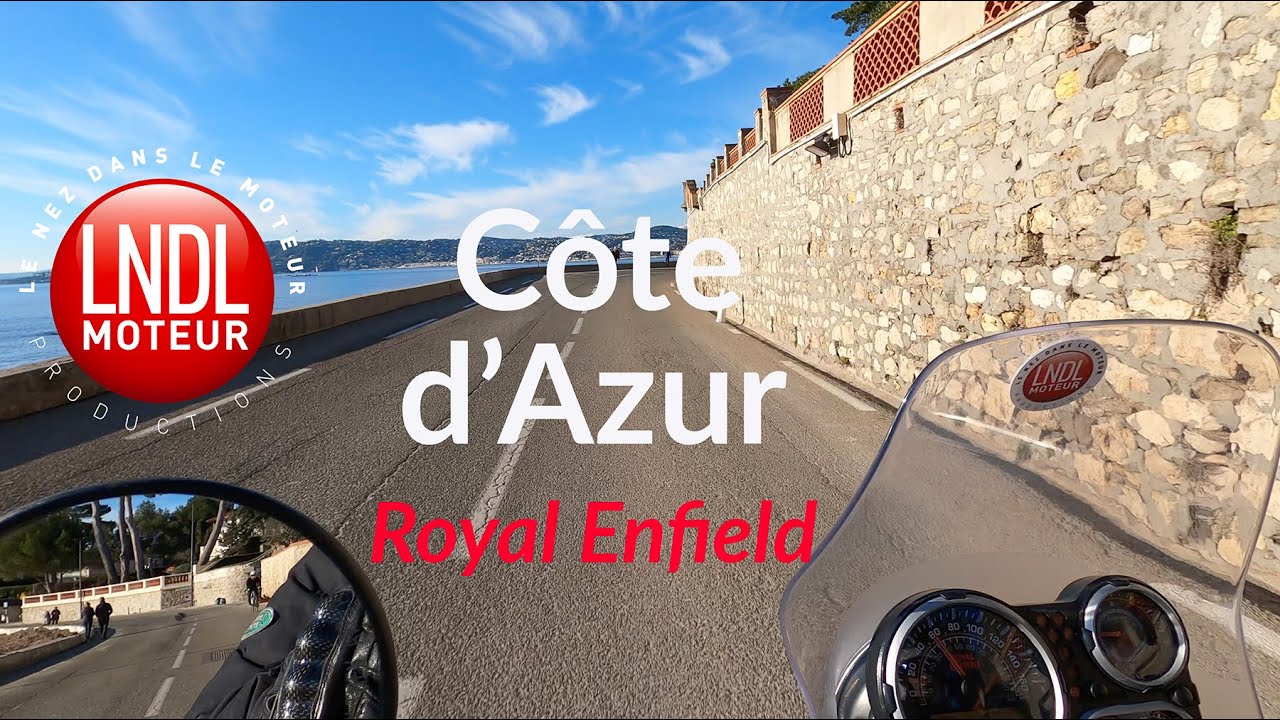 Royal Enfield - La Côte d'AZUR (French Riviera)