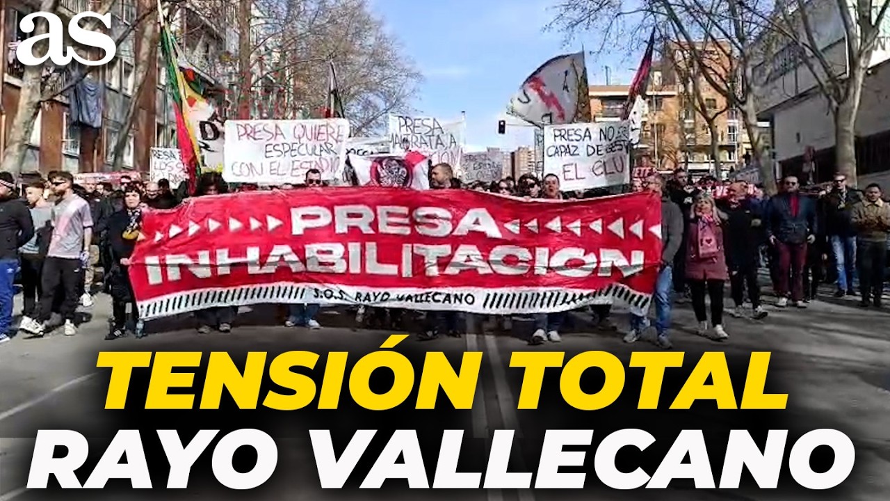 VALLECAS no puede más y EXPLOTA contra MARTÍN PRESA: MANIFESTACIÓN RAYO VALLECANO