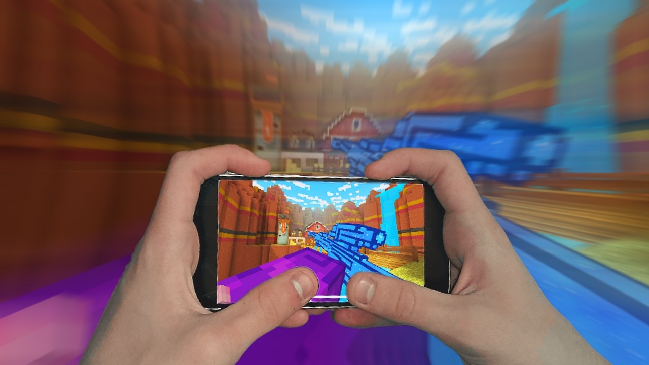 I played Mobile after 501 Days.. (Pixel Gun 3D)