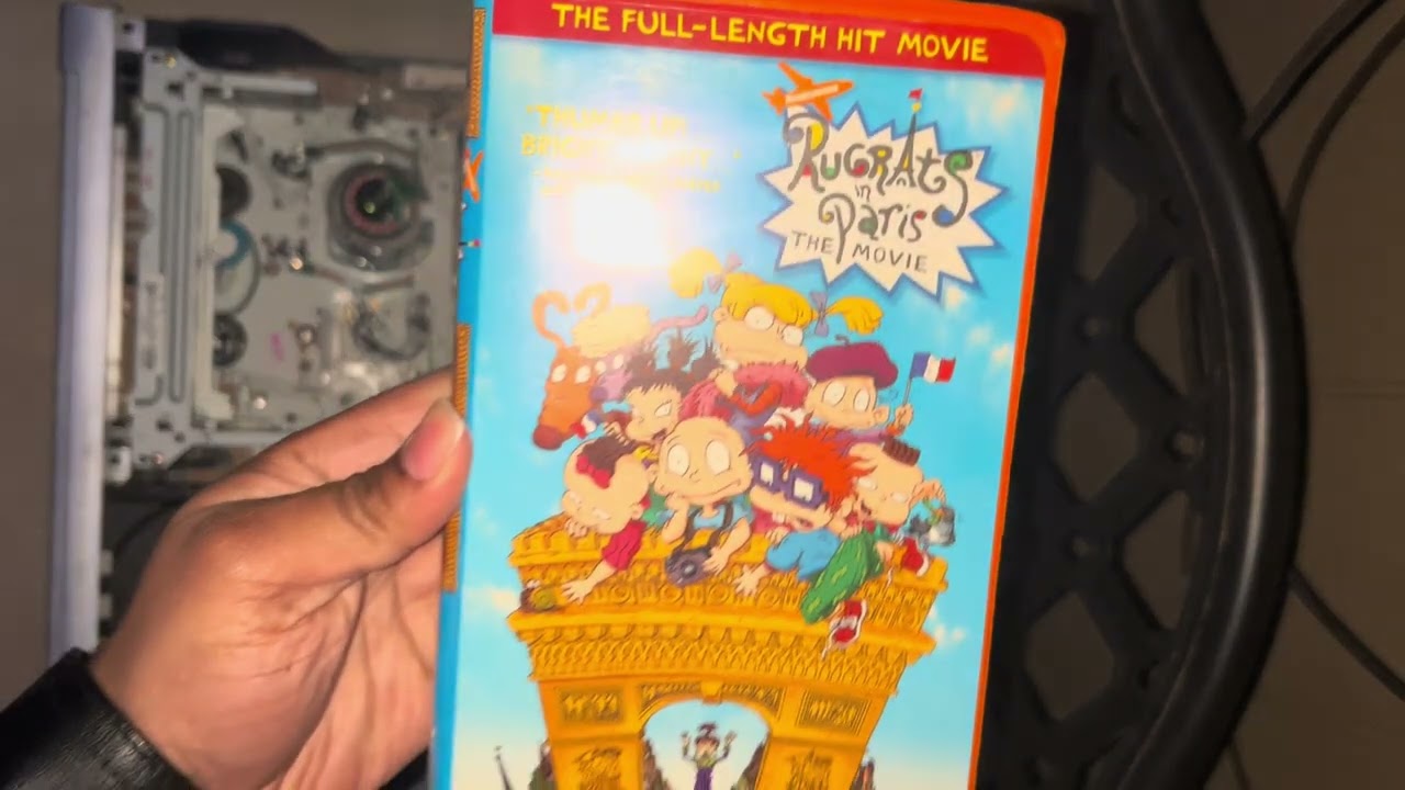 Go video dvd vcr combo inside of the cover 