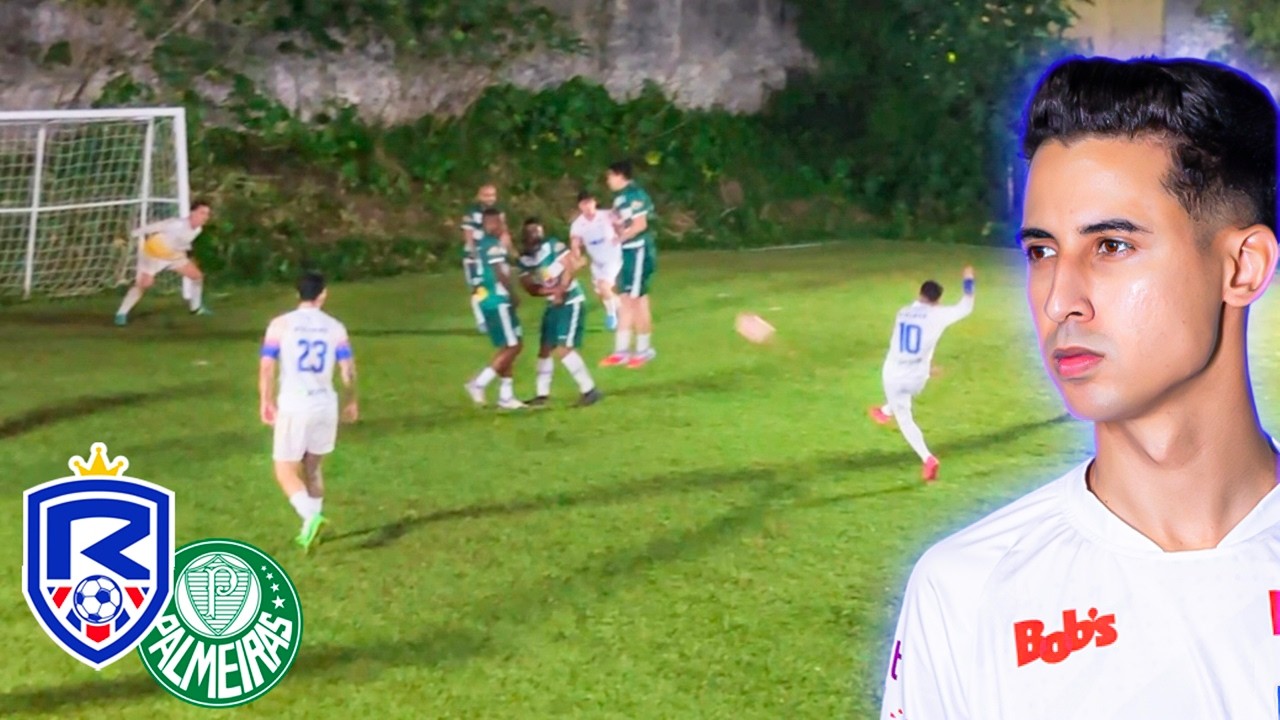 RIKINHO FC x PALMEIRAS JOGO NÍVEL PROFISSIONAL